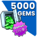 Stumble Guys 5.000 Gems dan 275 Tokens